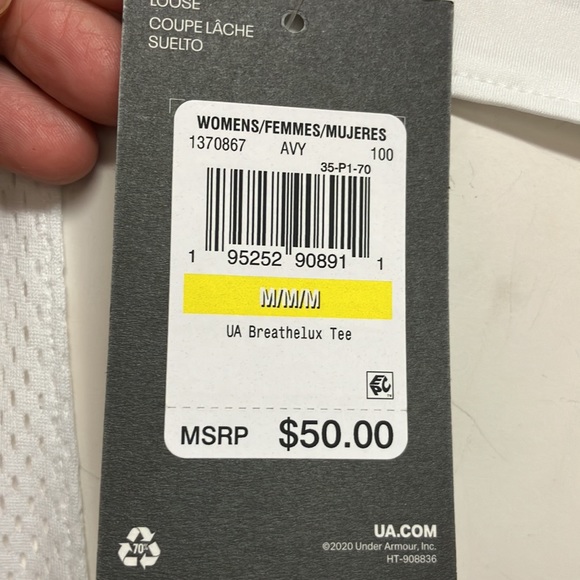 Under Armour Athletic/Athleisure Top, NWT! - Picture 6 of 8